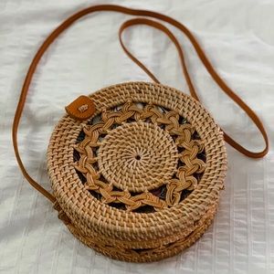Rattan Purse